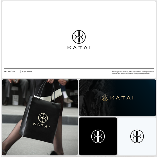 Luxury fashion brand logo Design by n a r e n d r a