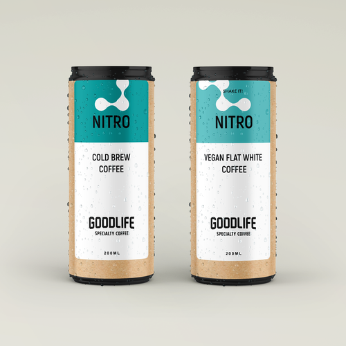 Design an exciting new coffee beverage label for launch in Switzerland Design by Daniela❧M