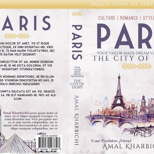 Design the cover of the next best-seller about Paris (France) Design by lysyee