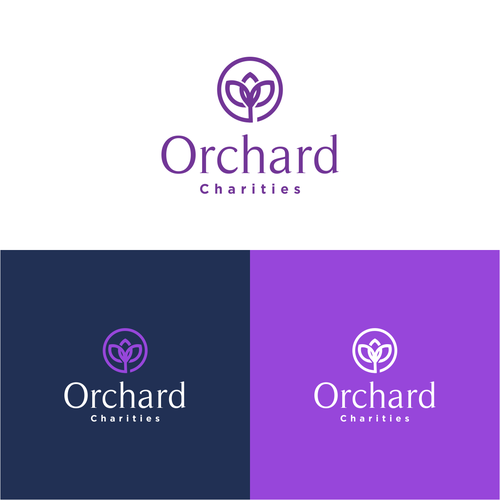 Local charity logo representing doing good Design by YELLOW EYES