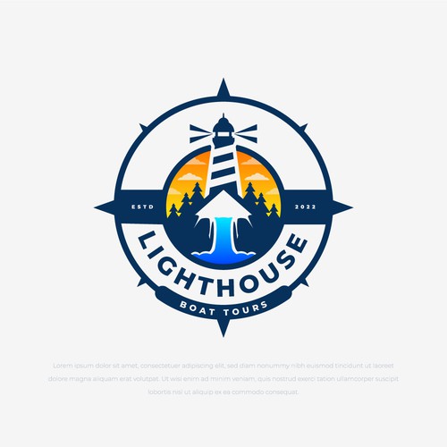 Lighthouse Boat Tours Design réalisé par harrysvellas