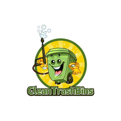 Diseño de logo for Clean Trash Bins de dlight