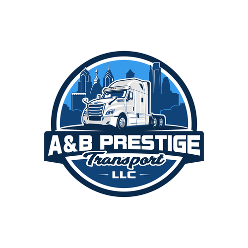 Creative EYE catching design for growing Philadelphia based trucking company Design by RINDAMEN27