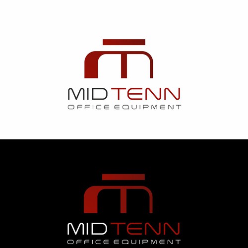 logo for Mid Tenn Office Equipment Design by Cloudsidea