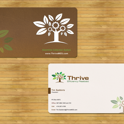 Create the next stationery for Thrive Ontwerp door Kavita Vaishnav