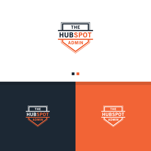 Bold logo that unites and champions the HubSpot Admin Design by MotionPixelll™