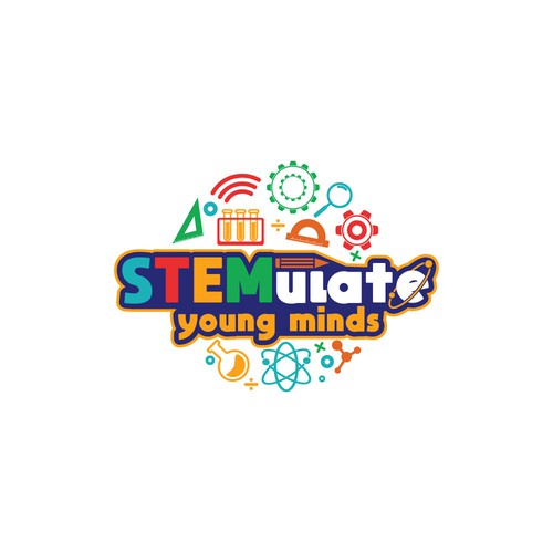 STEM Logo Design Diseño de Fast Studio⚡