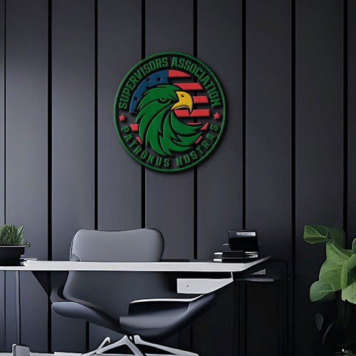 Border Patrol Supervisors Association Eagle Logo Design Design by Subroto_works
