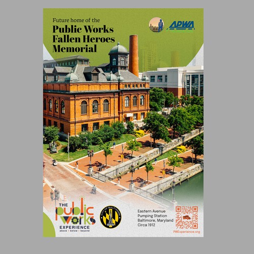 Raise awaress of Public Works and get your designs in the hands of international businesses Design by Creativedzine