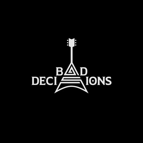 Bad Decisions Cover Band Logo Design by InfiniDesign