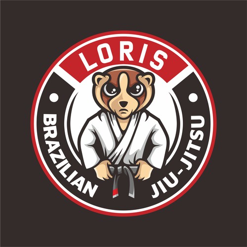 logo for a Brazilian Jiu-Jitsu gym Diseño de VeezaDesign