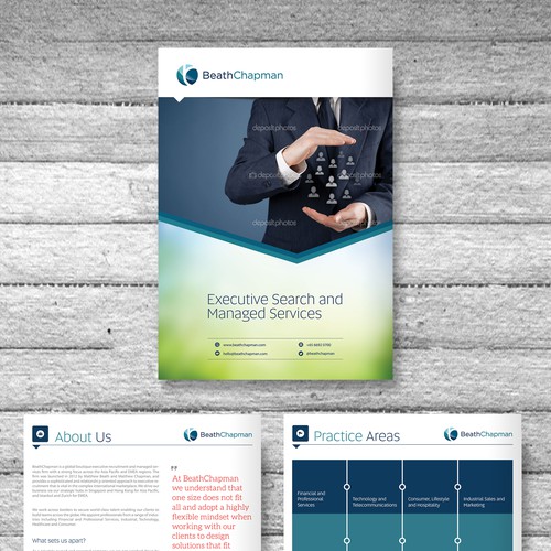 Electronic brochure design for professional services firm | Brochure ...