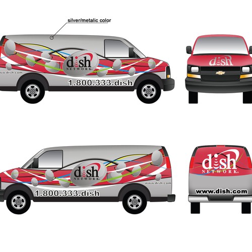 V&S 002 ~ REDESIGN THE DISH NETWORK INSTALLATION FLEET デザイン by hecho