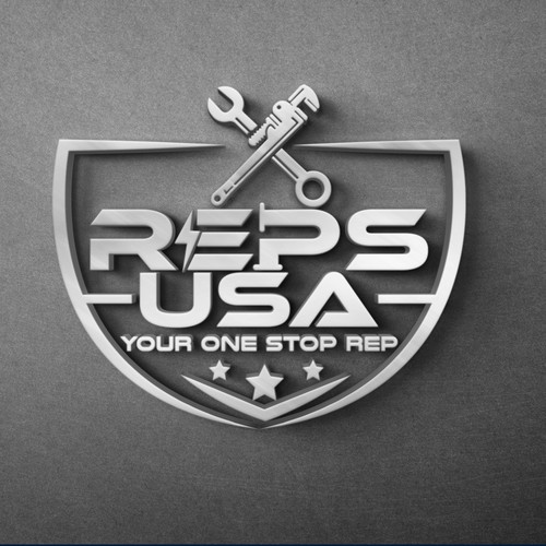 Diseño de Rep's USA Logo de Nana445