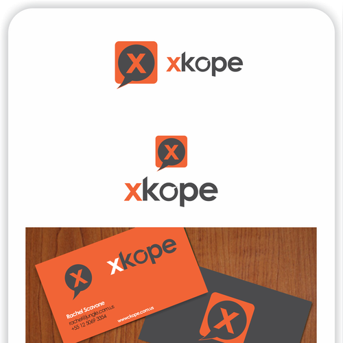 logo for xkope Design by Alldistrict_Studio