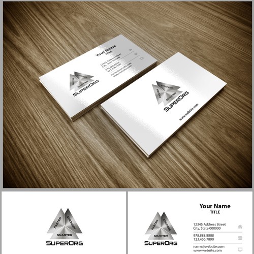 Logo to depict organizational intelligence, speed, and strength to enable CEO success. Design by Creafyx