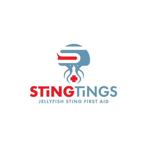 Logo for Jellyfish Sting First Aid Product Design by flynexus