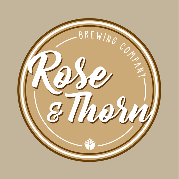 Rose & Thorn Brewery Logo Design