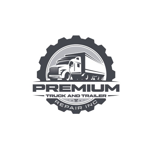 Premium Truck and Trailer Repair Inc Design by Lyna✎