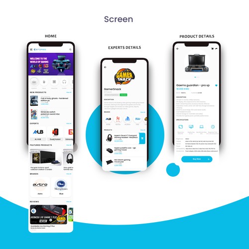 Redesign eStores App Design by Shadow55