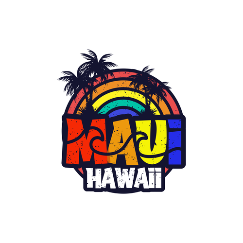 A T-Shirt Design to appeal to travelers to Maui Hawaii Design by Ongie