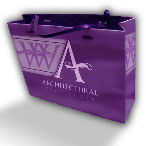 Carrier Bag for ArchitecturalClassics.com (artwork only) Diseño de Someartyguy