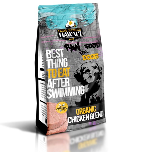 Game Changer Frozen Organic, Raw Dog food needs a kickass packaging design -- Are you up to it? Ontwerp door Whitefox 85