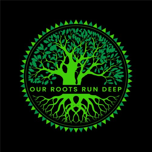 Our Roots Run Deep Illustration Design by PsalmTarah Design