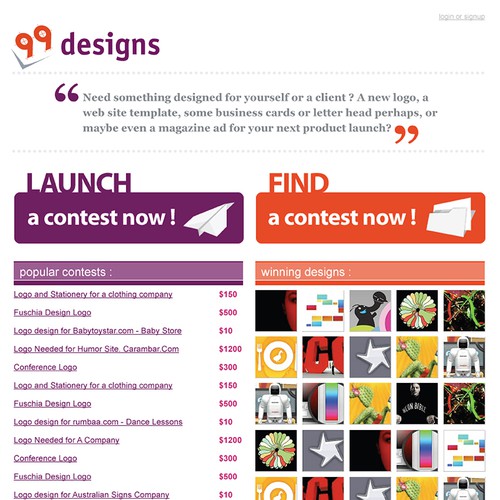 Logo for 99designs Design by mindsite09