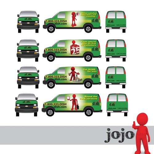 V&S 002 ~ REDESIGN THE DISH NETWORK INSTALLATION FLEET Design by anki