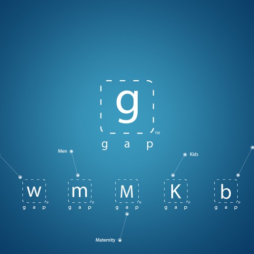 Design a better GAP Logo (Community Project) Réalisé par Seyer