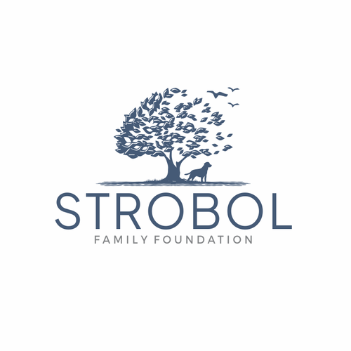 "Family Foundation that Helps Nonprofits" winning Logo & brand guide