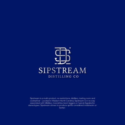 Create Logo for craft distillery SipStream Distilling Co. Design by JosH.Creative™