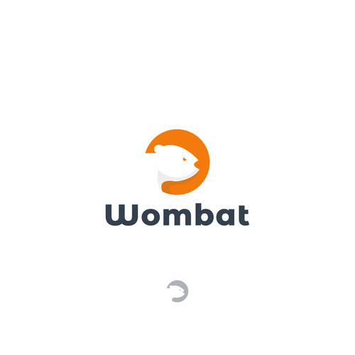 We need a clean, serious and sincere logo for our new App "Wombat" Design by Mada G