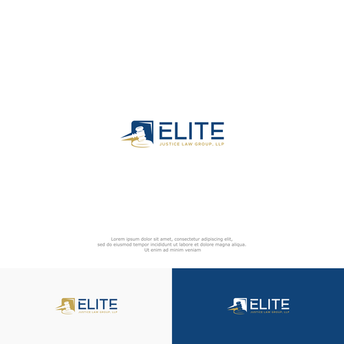 Elite Justice Law Group needs an empowering logo! Design by opiq98