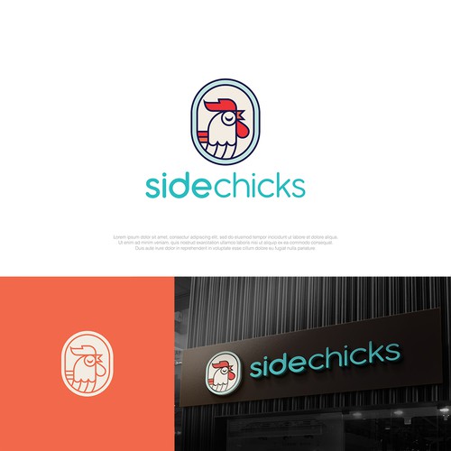 Rebranding plant based chicken chain Design by futony