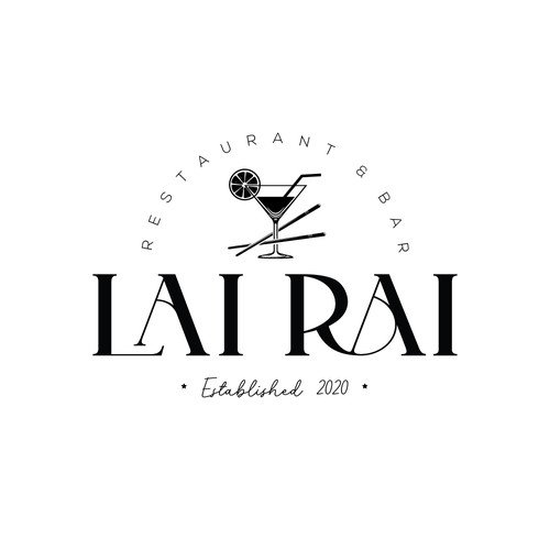 Design an approachable logo for a Vietnamese American fusion restaurant and bar - Lai Rai Design by Ruve