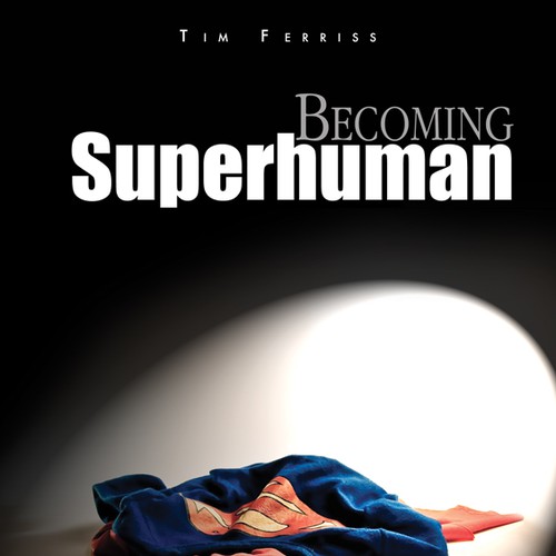 "Becoming Superhuman" Book Cover Design por B&W