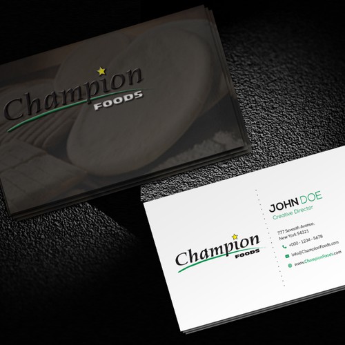 コンペ「Design A New Business Card, Win The Prize!!」のデザイン by alaa_designsさん 