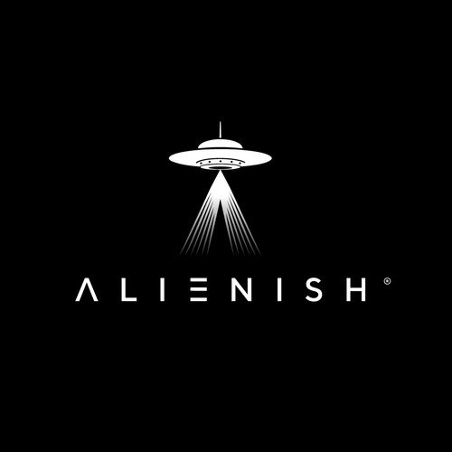 Alienish Fashion Brand logo Design by GiraffikStudio™