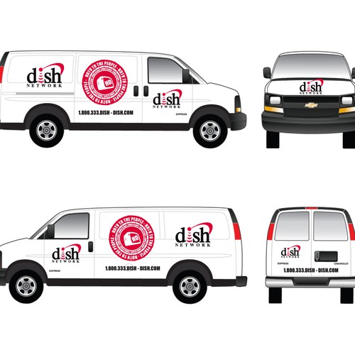 V&S 002 ~ REDESIGN THE DISH NETWORK INSTALLATION FLEET デザイン by deletetemee