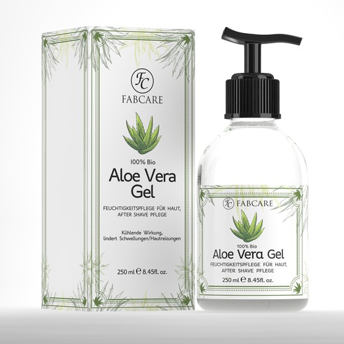 Label Design for Aloe Vera Lotion Design by P.D.S.