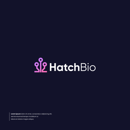 Design a logo for an innovative biotech company that efficiently hatches new medicines Design by yapo™