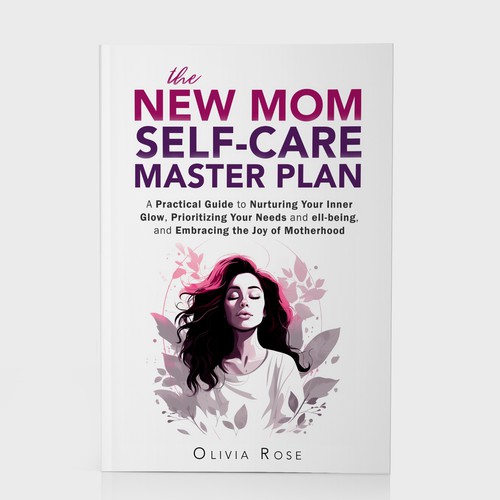 Self-care for New Moms book cover Diseño de Laslo Vanger