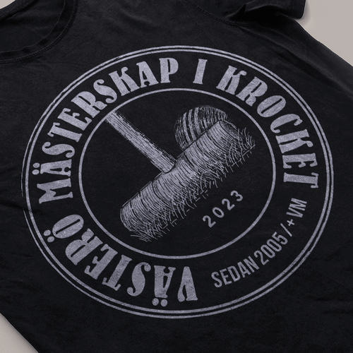 Legendary croquet tournament in Sweden. First logo ever. Looking for unique croquet vibe, creativity, and retro look! Design by DIMITAR LIASOVSKI