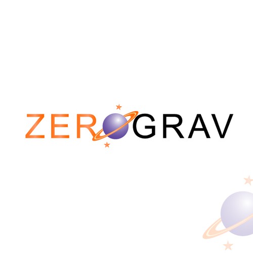 Nice, friendly logo for Zero Grav Design by Asim Kumar