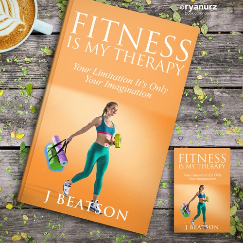 Unique and eye catchy fitness book for women that promotes success Design by ryanurz