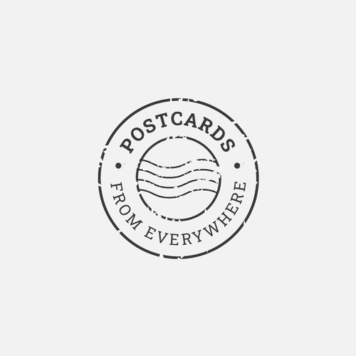 Postcards from Everywhere Logo Design by emilidea