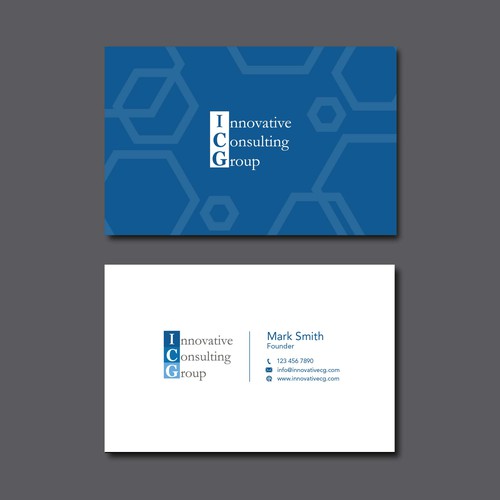 Design di ICG Business Cards di TJeny