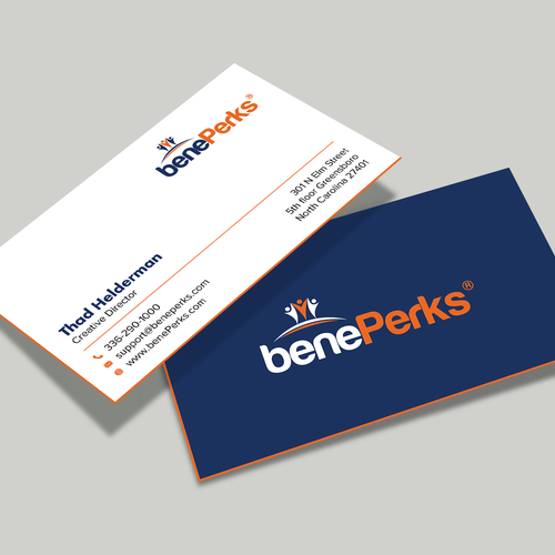 Biz Cards for fast growing company Diseño de boniamin